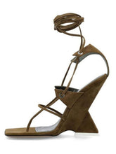 Riley Ankle Flip Flop Gladiator Sandal Heel